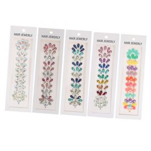 PACKOVE 5feuilles Lot Bijoux Pour Visage Paillettes Et Autocollants Pour Cheveux Pour Halloween Fête Et Festival De Musique Rave (Spring TU, neuf)