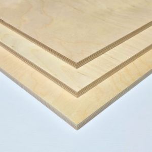AtHaus Contreplaqu&eacute; 10mm | Panneaux multiplis | Feuilles de bois | Panneaux en bois | Contreplaqu&eacute; bouleau | D&eacute;coupes au choix: 40x10 cm (AtHaus, neuf)