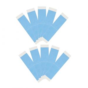 EXQUIMEUBLE Tapis De Dentelle Pour Perruques 10 Pièces Étanches Ruban Adhésif Pour Extensions De Cheveux Imperméable Réutilisable Confort Cuir Chevelu Pour Coiffure Naturelle Ruban Adhésif Bio (MLOOZK, neuf)