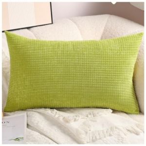 Taie D'oreiller 50x70,60x80 Extensible Housse De Coussin 30x50, Taie Oreiller 40x60,Housse D'oreiller 40x70 Rectangulaire Velours C&ocirc;tel&eacute; Housses De Coussin Luxe Style Pour Canap&eacute; ( Color : #7 , Size : (leeupault, neuf)