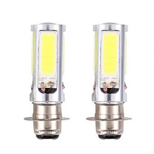 EBTOOLS pour ampoule led suzuki ltz pour 12v30/30w hs/p15d-25-1 12VLight Ampoules, 2x 6000K H6M COB Blanc LED Couleur Ampoule de phare antibrouillard de v&eacute;lo/VTT (PX15d P15D25-1) Phares de moto (yafaa, neuf)