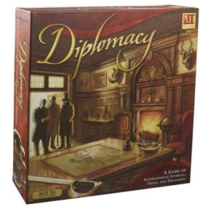 Avalon Hill Diplomacy Jeu de société de stratégie coopérative à partir de 12 Ans, 2 à 7 Joueurs (Meilleurs Jouets, neuf)