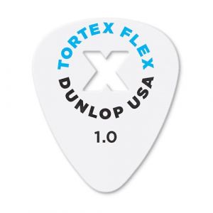 Lot de 12 m&eacute;diators Tortex Flex X 1,0 mm (Dirty Riffs Guitar Shop, neuf)