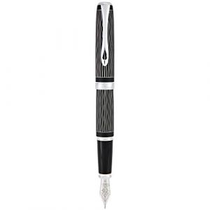 DIPLOMAT Excellence D40104023 A+ Wave Stylo plume avec bo&icirc;te cadeau et stylo plume Noir (Albora-Pens, neuf)