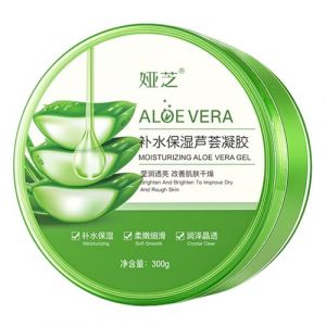 Gel d'aloe vera, 300g Natural Aloe Vera After Sun Gel Relief hydratant bio Aloe Vera Vera Crème Organique Aloe Vera Gel Aloe Vera Gel pour le visage et le corps Hydratation de la peau sensible e (yichangchenyuanwangluoyouxiangongsi, neuf)