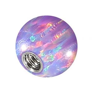PIERCINGLINE Femme Taille de la sphère : 3mm / couleur : violet (PIERCINGLINE, neuf)