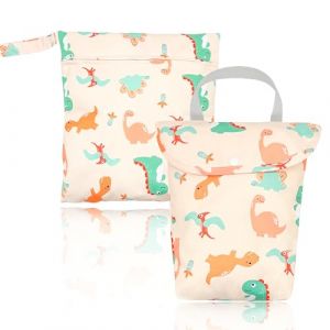 FZSECRIU Lot de 2 Sacs，2 pi&egrave;ces Sac Maillot de Bain mouill&eacute;，a Couche，Sac Etanche，Linge Sale Voyage， &agrave; Linge Sale， &eacute;tanche，Piscine (Pleasant  Decoration Store, neuf)