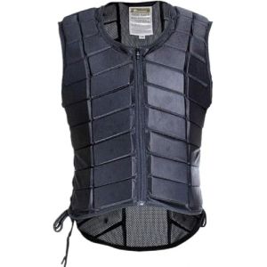 TentHome Gilet d'équitation Professionnel en Eva Rembourré Gilet de Sécurité Gilet de Protection pour Sports Equestres pour Enfants/Adultes (XXL(Taille:180-195cm)) (TentHome, neuf)