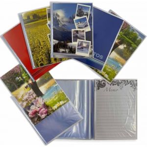 Album photo 13 x 18 13 x 19 cm avec couverture souple transparente et flexible (1, 15 x 23) (Instant Project, neuf)