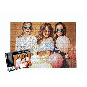 Puzzle photo personnalisé - 500 pièces - Puzzle personnalisé avec votre propre image - Options de 200, 300, 500, 1000 pièces disponibles (VenusPuzzle, neuf)