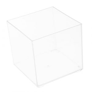 Gatuida Boîte De Rangement à Tiroirs Empilable En Plastique Transparent, Grand Format, Organisateur Multifonction Pour Bureau Cuisine, Support Mural Table, Rangement Modulable (Queenie ruy, neuf)