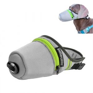 G&eacute;n&eacute;rique Masque pour Chien, r&eacute;utilisable, Respirant, avec Filtre &agrave; air, Masque Facial &agrave; gaz r&eacute;glable, Masque respiratoire pour Chiens de Grande et Petite Taille (YTSHM, neuf)