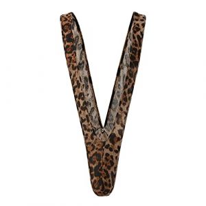 Generisch Borat Mankini pour homme - Slip taille haute - Maillot de bain Tanga - String - Mankini en V - Maillot de bain Borat Tanga - Costume de fête - Bikini pour homme, café, taille unique (Exclusif à la Prime 50%-80% réduction, neuf)