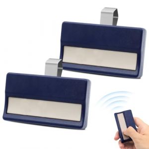 Telecommande Radio pour Porte de Garage, Compatible avec Chamberlain LiftMaster 4335E, 433,92MHz avec 4330E, 4332E, 4333E, 4335E,Lot de 2 (BIMENGK, neuf)