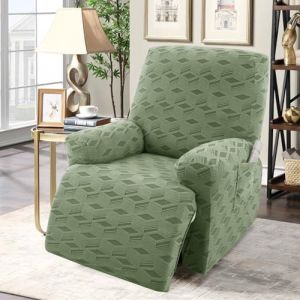 Housse de fauteuil inclinable en jacquard extensible pour fauteuils inclinables 1, 2, 3 places, protection de meubles lavable pour Lazyboy, fauteuils &eacute;lectriques et housses de canap&eacute; adapt&eacute;es aux (chaowuuk, neuf)
