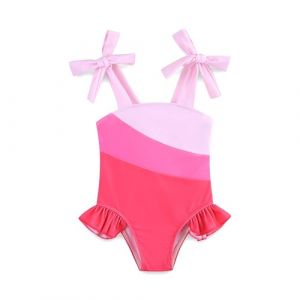 KIDDLETOWN Maillot de Bain Une pi&egrave;ce pour Fille Maillots de Bain B&eacute;b&eacute; Confortables et Extensibles Cadeau Fille Plage Piscine et Vacances pour Enfant 3-12 Mois/1~7 Ans (KIDDLETOWN, neuf)
