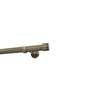 Sento 25mm Kit de tringle a rideau Metal Fixation murale Laiton Antique 120 cm (1x120cm) ALBANA (sento-shop, neuf)