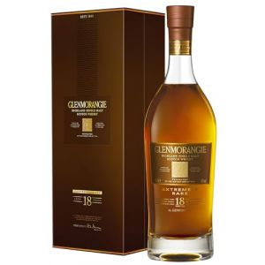Glenmorangie 18 Years Old Highland Single Malt Scotch Whisky 70 cl (PiscoSaveur, neuf)