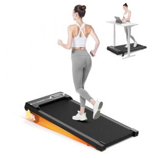 HomeFitnessCode Tapis de Course et Marche 3 en 1 avec Pente 7% &ndash; Tapis Roulant &Eacute;lectrique Silencieux, 8 km/h, 2,5 CV, Amorti Confortable, Charge 130 kg, &Eacute;cran LCD &ndash; Maison & Bureau (Noir Brillant) (FANPENG STORE, neuf)