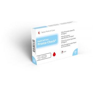 Swiss Point Of Care Prosta-Check - Test rapide pour le contrôle de la fonction prostatique par la détection du PSA (antigène spécifique de la prostate), autotest à domicile (Swiss Point Of Care BV, neuf)
