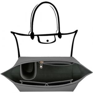 Organisateur de Sac en Feutre,Organisateur de portefeuille,pour Sac Longchamp Femme,orgaisateur pour sac Longchamp Pliage (Sooping, neuf)