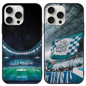 Yimctoie [2 Pack Cartoon Club Football Coque pour Samsung Galaxy S25 Ultra 5G 6,8",&Eacute;tui Noir TPU Silicone Football Mod&egrave;le Aesthetic Dessin Durable Fine Housse de Antichoc Protection Cover,Cartoon (wangyouenshishihongtaiguanggao, neuf)