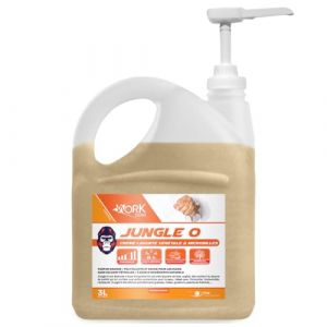 Savon Mains Naturel Microbilles Végétales - Sans Solvant - JUNGLE O 3 L - Pompe Intégrée (COMMERCE INTERNATIONAL, neuf)