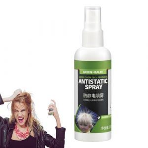 Spray Antistatique - Élimine Les Enchevêtrements Statiques Et | Spray De Charge Statique | Débris D'accès Statique Naturel | Antistatique Des Cheveux De La Taille Des Voyages | 100 Ml Schmatique (uk-daming, neuf)
