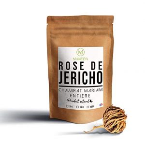 Manelya, rose de J&eacute;richo/chajarat maryam, tisane, d&eacute;coction bonne pour la fertilit&eacute;, plante d&eacute;shydrat&eacute;e naturelle, vendu en sachet refermable de 20g. (NORALIA, neuf)