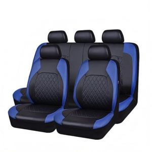 LGZFC Ensembles De Housses De SièGe Voiture pour Dodge Nitro 3.7/Nitro 4.0 V6, Cuir 5 Places Housse De SièGe Auto Avant ArrièRe, Protecteur de siège Imperméable Nonslip,D Blue (zhilirongxiang, neuf)