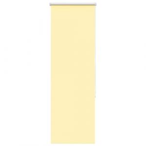vidaXL Store Enrouleur occultant Jaune Largeur du Tissu 55,7 cm, Store de Jour et de Nuit, Store de Cuisine, Store Enrouleur occultant (vidaXL FR, neuf)