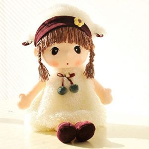 Uposao 45cm Mignonne B&eacute;b&eacute; Poup&eacute;e en Peluches Jouet Poup&eacute;e Adorable en Peluches Chiffon Poupon Ornement Maison Plush Toys Toddler Meilleur Cadeau Naissance/No&euml;l/Anniversaire/Valentin (Uposao, neuf)