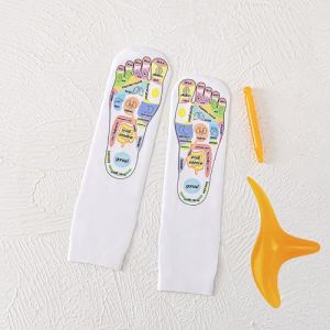 1 paires 36-47 reflexologie plantaire，reflexologie，chaussette reflexologie plantaire francais，massage pieds，chaussette reflexologie plantaire，masseurs pour les pieds (Pleasant  Decoration Store, neuf)