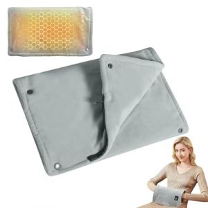 Fancysky Bouillotte Rechargeable, Gants Chauffants USB R&eacute;utilisables, Bouillotte Electrique Chauffante, Chauffe-Mains Pliable l'Ext&eacute;rieur, Bouillotte&Eacute;lectrique Portable, Trois Niveaux Temp&eacute;rature (JINMID, neuf)