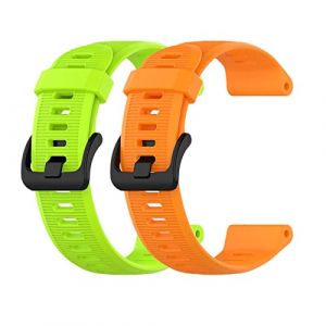 Muovrto Bracelet pour Garmin Forerunner 945/Forerunner 935, Bracelet Remplacement en Silicone pour Garmin Fenix 6/approach S60 (Huiyuan store, neuf)