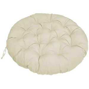 AQIGR Coussin pour Fauteuil Papasan - Rond diam&egrave;tre 40/50/60/80/100/120 cm &eacute;paisseur 8-10 cm Coussin de Si&egrave;ge Imperm&eacute;able, ext&eacute;rieur/int&eacute;rieur - Coussin de Sol pour Meubles de Jardin(Color 3,50x50cm) (AMZGRZ, neuf)
