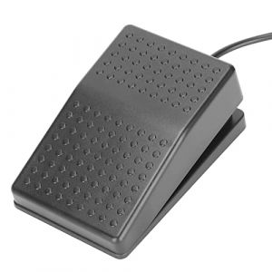 Pédale Pc Discord Mute USB Foot Switch Pédale Abs USB Foot Switch Pédale Personnalisé Programmable Clavier Souris Action De Jeu Pédale De Commutation Au Pied Unique avec Interface (Ruttiy, neuf)