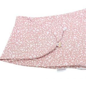 HOBEA-Germany Housse de Coussin d&rsquo;Allaitement pour Oreiller d&rsquo;Allaitement 190cm en diff&eacute;rentes Couleurs et Dessins de (Fleur de r&ecirc;ve Vieux Rose) (HOBEA-Germany GmbH, neuf)
