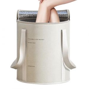 Gwtdtoad Baignoire De Pieds - Bain De Pieds Pliable,Avec Base Antid&eacute;rapante Et Conteneur &Eacute;tanche Pour Soin M&eacute;nager Douche Circulation (tukesad, neuf)