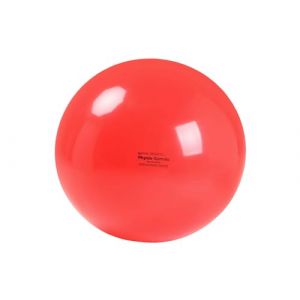 GYMNIC Physio Ballon Large &Oslash; 120 cm Rouge pour la physioth&eacute;rapie th&eacute;rapeutique, id&eacute;al pour Les Exercices d'&eacute;quilibre, la r&eacute;&eacute;ducation et la physioth&eacute;rapie assist&eacute;e (Sport-Tec, neuf)