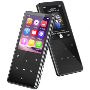 64 Go Lecteur MP3 Bluetooth 5.3, lecteurs mp3 et mp4 Portable mp3 Enfant avec Haut-Parleur intégré, baladeur Enfant avec Radio FM, enregistreur, Pédomètre,Livre électronique et écouteurs Inclus (YANGYI MUSIC, neuf)