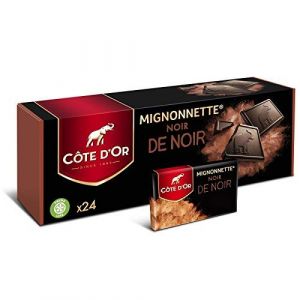 CÔTE D'OR - Mignonnette Chocolat Noir De Noir 240G - Lot De 3 - livraison offerte (A TA PORTE, neuf)