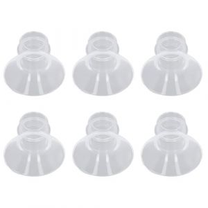 TARSHYRY Adaptateurs de Téterelle en Silicone Liquide Souple, Réducteurs de Bride de 24 Mm à 13 Mm, Paquet de 2, Adaptés à la Plupart des Tire-lait Portables et Portatifs, Solution de Pompage (19MM) (Mateisy, neuf)