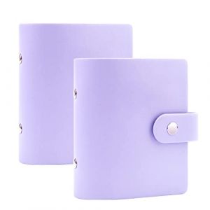 52 Pochettes Mini Album Photo pour Fujifilm Instax Mini 12 11 9 90 8 7s 40/Polaroid Snap/Z2300/SocialMatic Instant Cameras & Zip Instant Printer(2Packs, violet) (Ruibtree-FR, neuf)