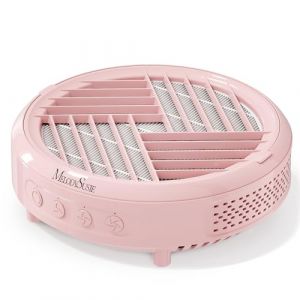 MelodySusie Aspirateur Ongles Professionnelle, HPro Faible Bruit Aspirateur de Table Puissant, Portable Onglerie Materiel Professionnel Kit Manucure Pedicure pour Salon & Maison (Rose) (JUJIN SHOP, neuf)