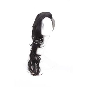 GJBXP Anime japonais! Tokyo Ghoul Cosplay Perruque Courte Longue Couleur Mixte Jeu Rôle Perruque Halloween Longue Perruque (good stuff A, neuf)