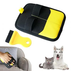 Enl&egrave;ve-Poils &Eacute;lectrostatique Pour Animaux | Outil De Nettoyage Profond Des Poils D'Animaux - Outil Enl&egrave;vement Poils Chien | Pour Canap&eacute; Tapis Linge V&ecirc;tements Nappe Sofa Coussin Si&egrave;ge Voiture Lit Sol (Aixihaita, neuf)