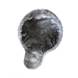 Odoukey Hamac pour Arbre &agrave; Chat, lit de Remplacement en Peluche Doux pour la Peau, l&eacute;ger pour griffoir et Tous Les Chats, Gris (Yayuefindei, neuf)