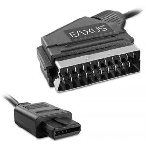 Cable RGB (Péritel) Eaxus pour Gamecube et SNES (Super nintendo) (EAXUS - home electronics from Germany, neuf)