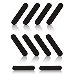 ZAMXHUG Lead Tape Tennis - 10pcs 5g Ruban de Plomb Adhésif Golf,Bandes Bande Plomb AdhéSives,Noir Ruban de Plomb pour Pagaie de Pickleball pour Protéger Le Bord de la Pagaie, Augmenter Le Contrepoids (YU SHIYU DE SHOP, neuf)